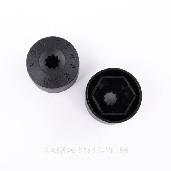 Wheel Bolt Caps Nuts Volkswagen 17mm 1K0 601173 9B9