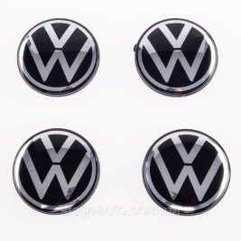 Ковпачки заглушки на литі диски Фольсваген VW 66мм 5H0 601171