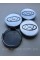 Caps plugs for original alloy wheels HYUNDAI Hyundai, 60 mm Silver 52960-38300