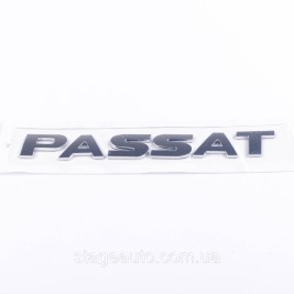 Emblem sticker on the trunk lid PASSAT Volkswagen PASSAT 19 x 2.3 cm Chrome