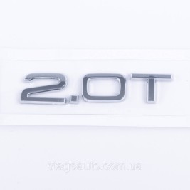 Шильдик на багажник, напис на багажник Audi, Audi 2.0T, A3, A4, A5, A6, A7, A8, Q3, Q5, Q7, 2.0T