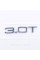 Trunk label, trunk inscription Audi, Audi 3.0T, A3, A4, A5, A6, A7, A8, Q3, Q5, Q7, 3.0T