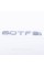 Emblem rear sticker on the trunk lid 50 TFSI Audi Audi Chrome 182x22 mm