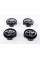 Caps plugs for alloy wheels TOYOTA Toyota, 62 mm Black 42603-12730