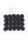 VW Volkswagen Bolt Caps 17mm, VAG. Set of 20 pcs 1K06011739B9, Nut Caps