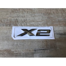 Bank Label Inscription BMW X2, F39, X2