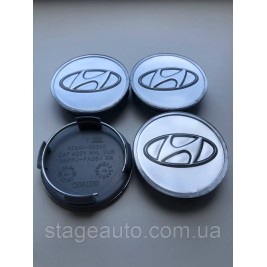 Caps plugs for original alloy wheels HYUNDAI Hyundai, 60 mm Silver 52960-38300