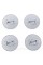 Caps plugs for alloy wheels HYUNDAI Hyundai 60 mm Silver, chrome 52960-3K250