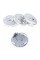 Caps plugs for alloy wheels HYUNDAI Hyundai 60 mm Silver, chrome 52960-3K250