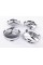 Caps plugs for alloy wheels Mercedes-Benz Mercedes 75 mm OLD Chromed