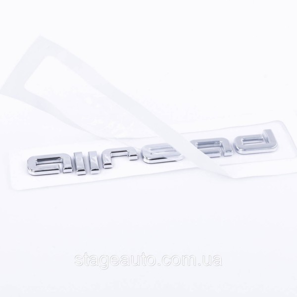 Badge emblem on the trunk allroad for Audi, allroad for Audi chrome