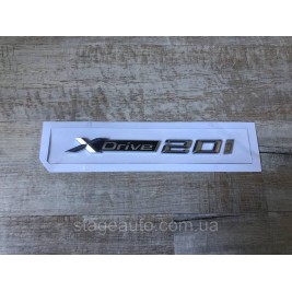 Nameplate Emblem Inscription BMW, XDrive 20i, X1, X2, X3, X4, X5, X6, Xdrive, 20i