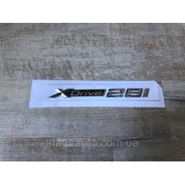Badge Emblem Inscription BMW, XDrive 28i, X1, X2, X3, X4, X5, X6, Xdrive, 28i