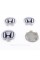 Honda 69mm Wheel Caps, 44732-SXO-JO10,