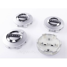 Ковпачки Заглушки Для Дисків Вольво Volvo 64мм, 31471435, S40, S60, S70, S80, S90, V40, V50, V60, V70, XC60,
