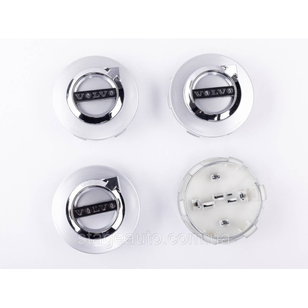 Ковпачки Заглушки Для Дисків Вольво Volvo 64мм, 31471435, S40, S60, S70, S80, S90, V40, V50, V60, V70, XC60,