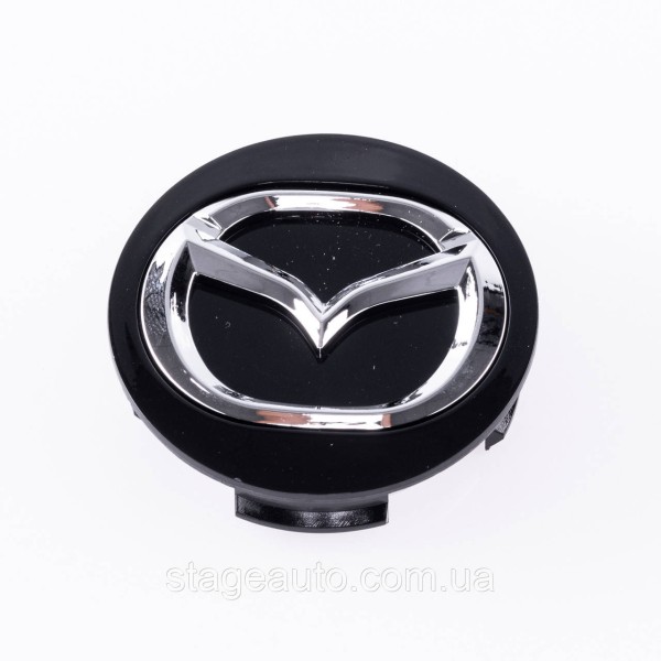 Caps plugs for alloy wheels MAZDA Mazda 56 mm Black, long legs BBM2 37 190