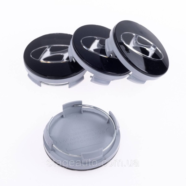 Hyundai Wheel Caps 60mm, Accent, Azera, Elantra, Genesis, Santa Fe, Sonata, Tucson