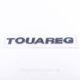 Emblem sticker on the trunk lid TOUAREG Volkswagen TOUAREG 23 x 2.3 cm Chrome