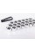 Wheel Bolt Caps 17mm Set 20 pcs Protective Bolt Covers for Alloy Wheels