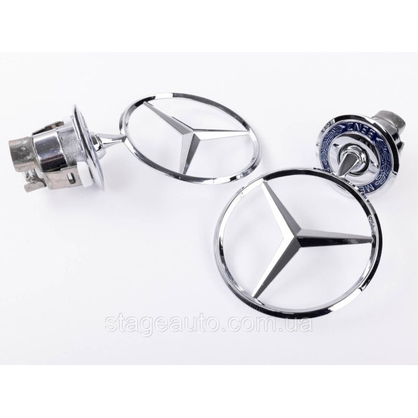 Emblem sight Mercedes badge in the hood Mercedes Stern, A2108800186