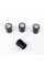 Protective caps for Mercedes-Benz valve nipples Mercedes 4 pcs Black