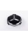 Caps plugs for Mercedes Benz disks Mercedes 75 mm Black Gloss + chrome A2204000125