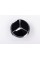 Caps plugs for Mercedes Benz disks Mercedes 75 mm Black Gloss + chrome A2204000125