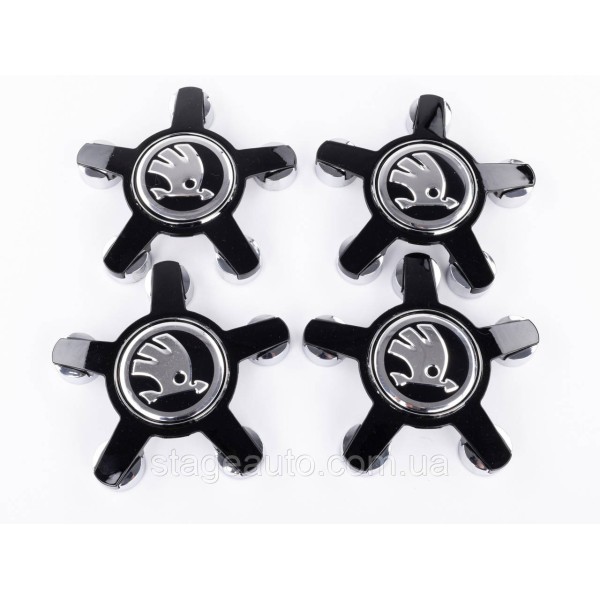 Caps with Skoda logo for Audi disks, 4F0601165N, 4F0 601 165 N