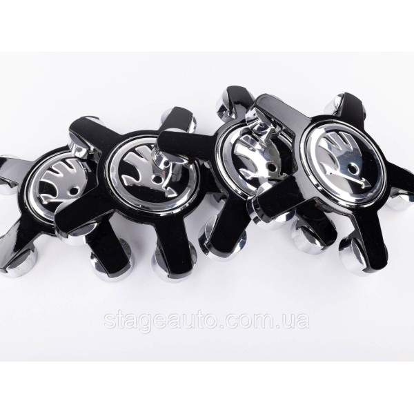 Caps with Skoda logo for Audi disks, 4F0601165N, 4F0 601 165 N