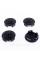 Caps plugs for alloy wheels TOYOTA Toyota, 57 mm Black 42603-02220