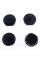 Caps plugs for alloy wheels TOYOTA Toyota, 57 mm Black 42603-02220