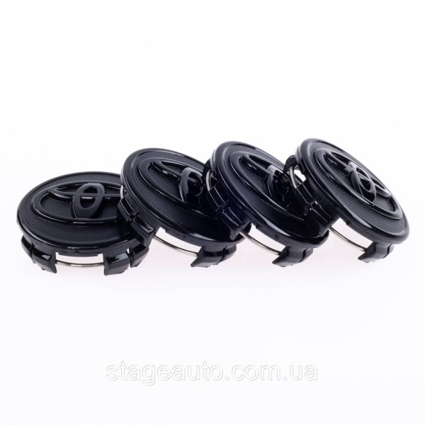 Caps plugs for alloy wheels TOYOTA Toyota, 57 mm Black 42603-02220