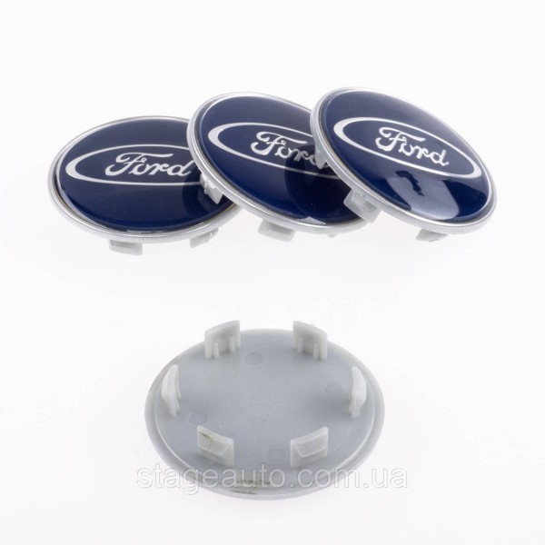 Caps plugs for alloy wheels FORD Ford 62 mm Blue 7M59-1A065-LA, 1S711000AA