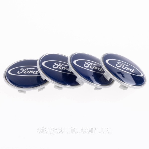 Caps plugs for alloy wheels FORD Ford 62 mm Blue 7M59-1A065-LA, 1S711000AA