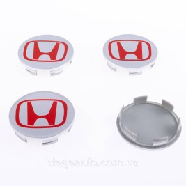 Ковпачки Заглушки На Литі Диски Хона 58мм, Honda, 2602000010