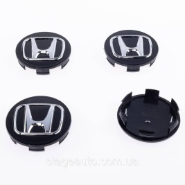 Ковпачки Заглушки На Литі Диски Хона 58мм, Honda, 2602000010