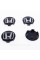 Caps Plugs For Alloy Wheels Honda 58mm, Honda, 2602000010