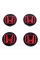 Caps Plugs For Alloy Wheels Honda 69mm, Honda, 2602000010