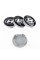 Caps plugs for original alloy wheels HYUNDAI Hyundai, 60 mm Black, glass 52960-3S110
