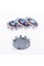 Caps plugs for alloy wheels Anniversary 50 years of BMW BMW Motorsport Tricolor 68 mm
