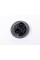 Emblem in the hood Mercedes Benz, badge on the hood Mercedes 57 mm Chrome, Black rim