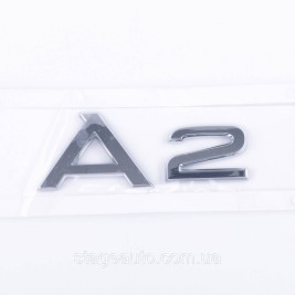 A2 Audi Chrome Emblem Sticker for Trunk Lid