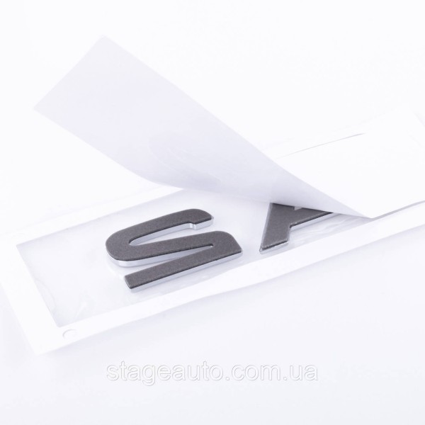 A2 Audi Chrome Emblem Sticker for Trunk Lid