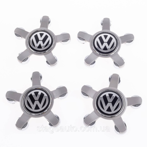 Колпачки заглушки на литые диски с логотипом Volkswagen для дисков от Audi, 8R0601165
