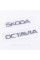 Badges emblems for trunk ŠKODA OCTAVIA, ŠKODA OCTAVIA chrome (set)