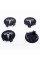 Caps plugs for alloy wheels TESLA Tesla 58 mm Black 6005879-00-A, TLB0011 set