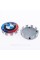 Caps plugs for alloy wheels Anniversary 50 years of BMW BMW Motorsport inscription around the circle Tricolor 68 mm
