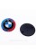 BMW emblem 82mm Anniversary 50 years Motorsport inscription around the circle Tricolor