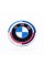 BMW Emblem 82mm Anniversary 50 years Motorsport Tricolor